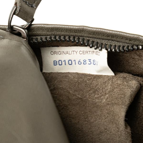 Pre-owned Bottega Veneta Nappa Intrecciato Julie Tote Gray