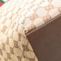 Miniatyrbillede 8 af 9: Pre-owned Gucci GG Canvas Web Tote  Brown