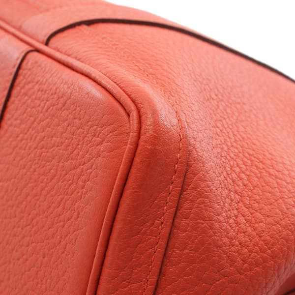 Pre-owned Hermès Negonda Garden Party 36 Orange