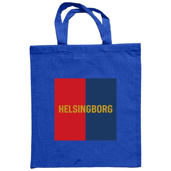Indkøbstaske i Stof | Praktisk Mulepose Helsingborg - fodbold