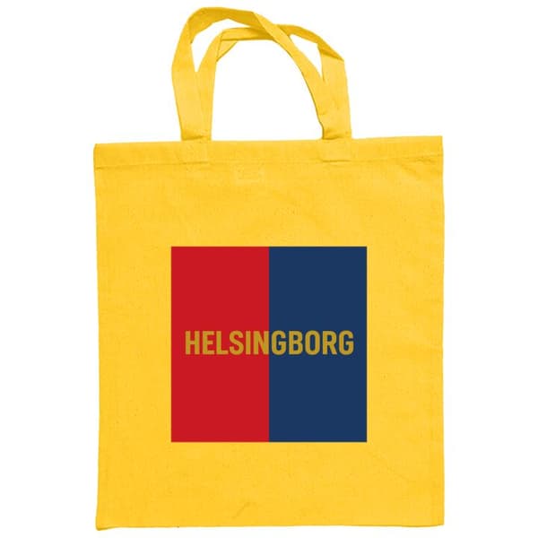 Indkøbstaske i Stof | Praktisk Mulepose Helsingborg - fodbold