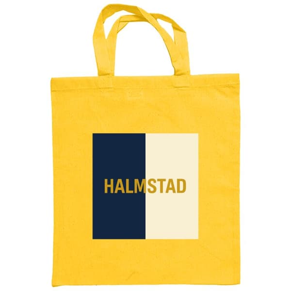 Indkøbstaske i Stof | Praktisk Mulepose Halmstad – fodbold