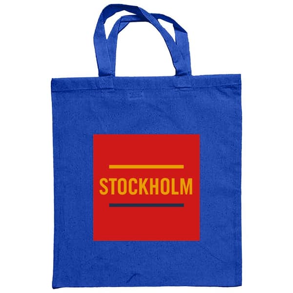 Shoppingväska i Tyg | Praktisk Tygpåse Stockholm – Hockey