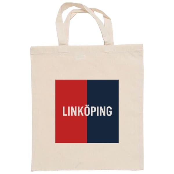 Indkøbstaske i Stof | Praktisk Mulepose Linköping – Ishockey