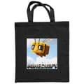 Miniatyrbillede 2 af 3: Indkøbstaske i Stof | Praktisk Mulepose A Minecraft Movie