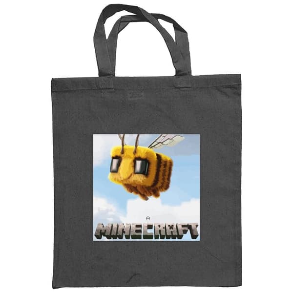 Indkøbstaske i Stof | Praktisk Mulepose A Minecraft Movie
