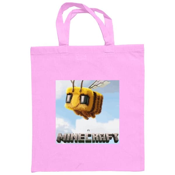 Indkøbstaske i Stof | Praktisk Mulepose A Minecraft Movie