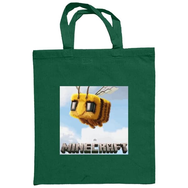 Indkøbstaske i Stof | Praktisk Mulepose A Minecraft Movie