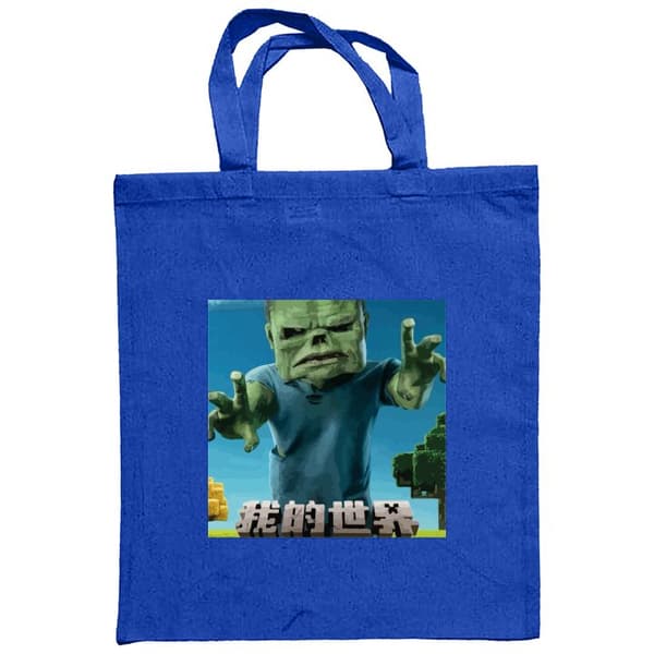 Shoppingväska i Tyg | Praktisk Tygpåse A Minecraft Movie