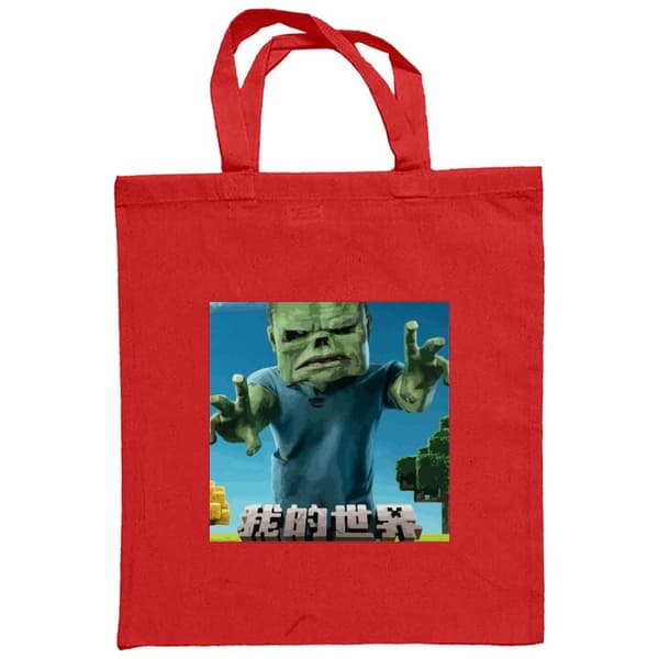 Shoppingväska i Tyg | Praktisk Tygpåse A Minecraft Movie