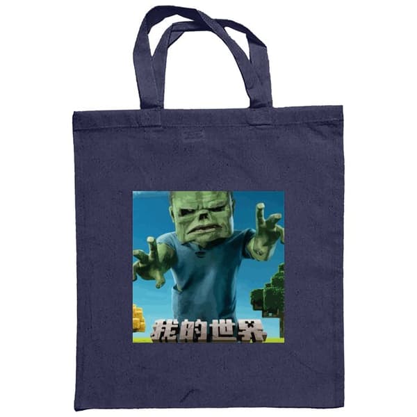 Shoppingväska i Tyg | Praktisk Tygpåse A Minecraft Movie