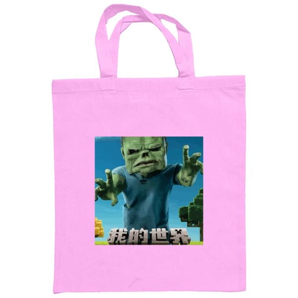 Shoppingväska i Tyg | Praktisk Tygpåse A Minecraft Movie