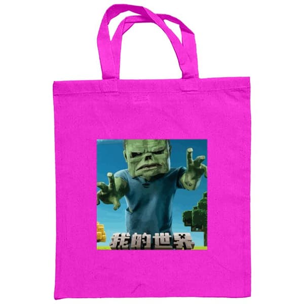 Shoppingväska i Tyg | Praktisk Tygpåse A Minecraft Movie