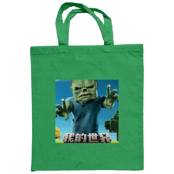 Shoppingväska i Tyg | Praktisk Tygpåse A Minecraft Movie
