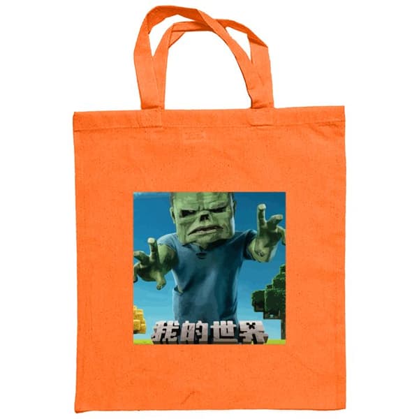 Shoppingväska i Tyg | Praktisk Tygpåse A Minecraft Movie