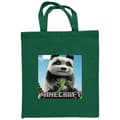 Miniatyrbillede 1 af 2: Indkøbstaske i Stof | Praktisk Mulepose A Minecraft Movie