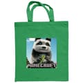 Miniatyrbillede 1 af 2: Indkøbstaske i Stof | Praktisk Mulepose A Minecraft Movie