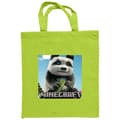 Miniatyrbillede 1 af 2: Indkøbstaske i Stof | Praktisk Mulepose A Minecraft Movie