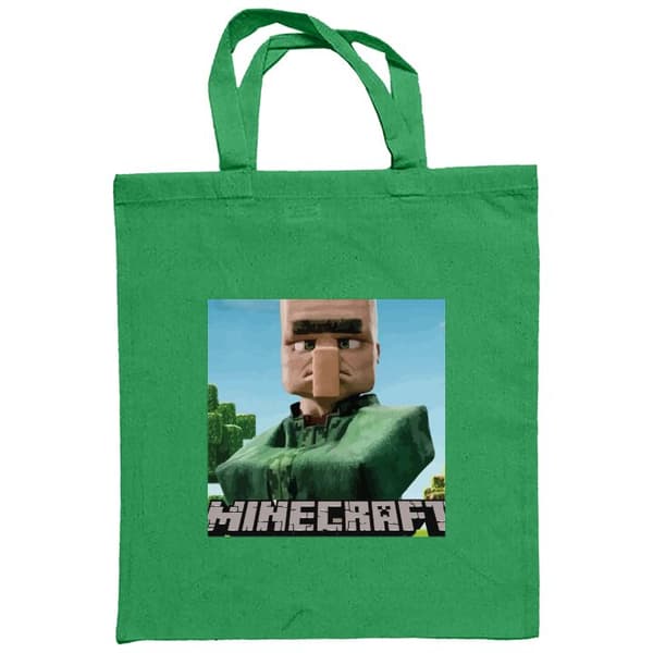 Shoppingväska i Tyg | Praktisk Tygpåse A Minecraft Movie
