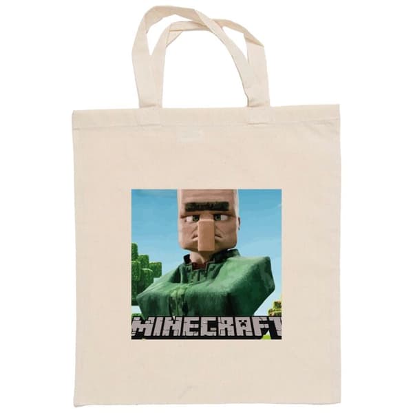 Shoppingväska i Tyg | Praktisk Tygpåse A Minecraft Movie