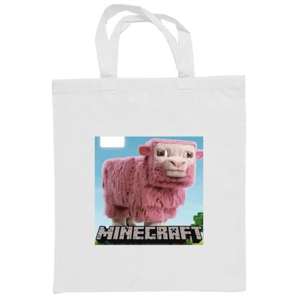 Indkøbstaske i Stof | Praktisk Mulepose A Minecraft Movie