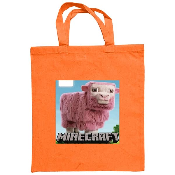 Indkøbstaske i Stof | Praktisk Mulepose A Minecraft Movie