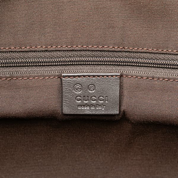 Pre-owned Gucci GG Canvas Tote Brown