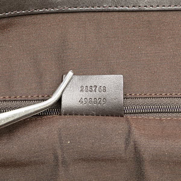 Pre-owned Gucci GG Canvas Tote Brown