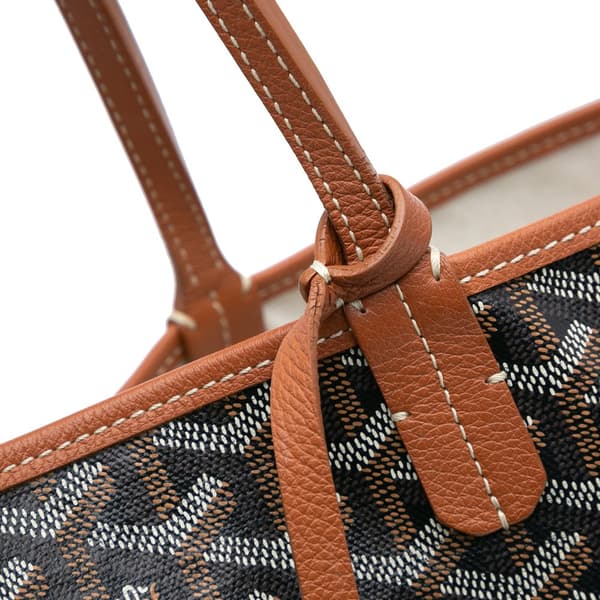 Pre-owned Goyard Goyardine Saint Louis PM Black