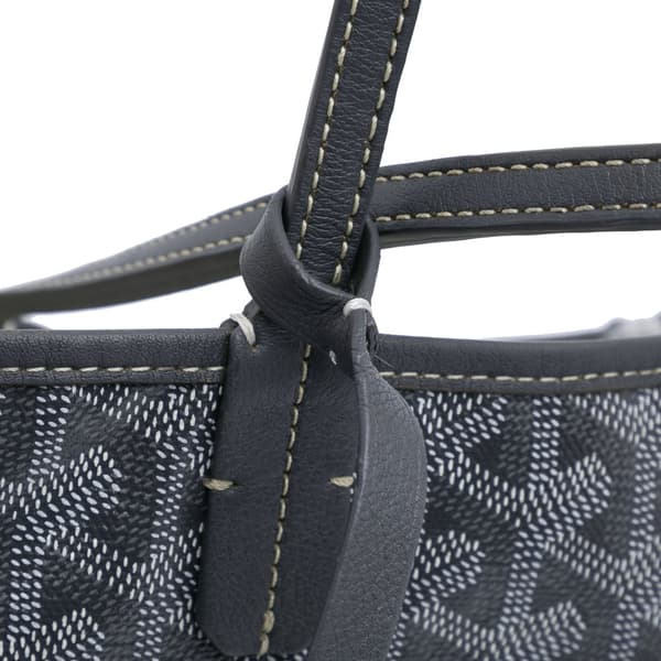 Pre-owned Goyard Goyardine Saint Louis PM Gray