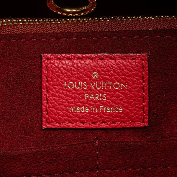 Pre-owned Louis Vuitton Monogram Kimono MM Red
