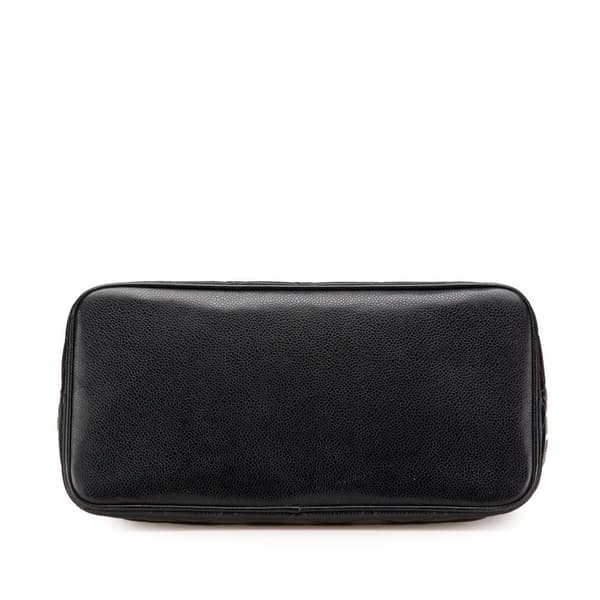 Pre-owned Chanel Caviar Medallion Tote  Black
