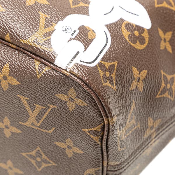 Pre-owned Louis Vuitton Monogram Bay Neverfull MM Brown