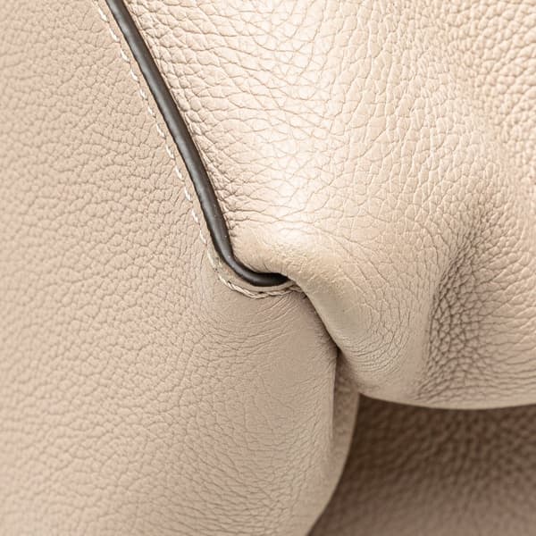 Pre-owned Louis Vuitton Leather Lockme Shopper Tote Brown