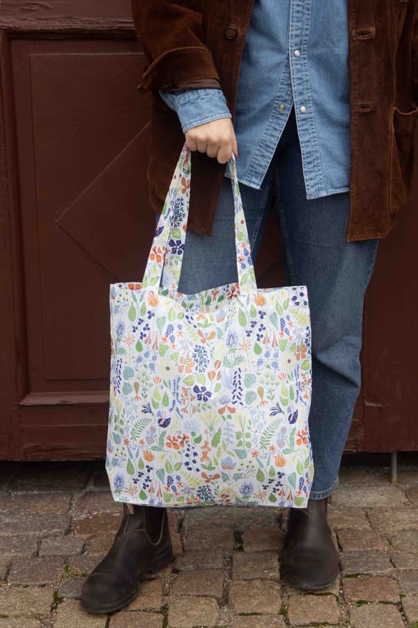 Shopping bag / väska Herbarium Stig L Pluto Design