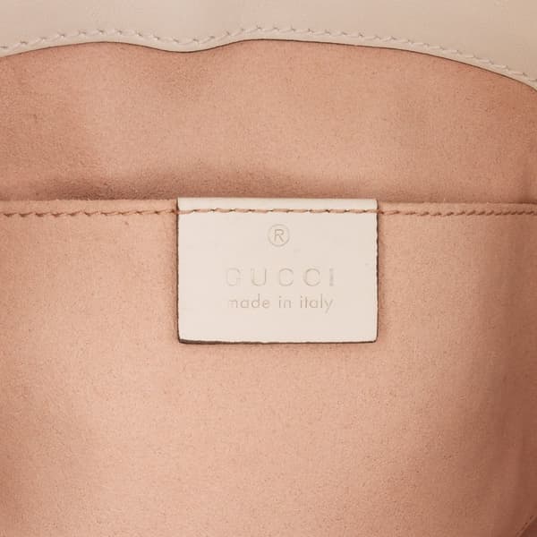 Pre-owned Gucci Small GG Supreme Padlock Tote Brown