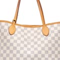 Pikkukuva 9 / 10: Pre-owned Louis Vuitton Damier Azur Neverfull MM White