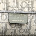 Miniatyrbild 5 av 10: Pre-owned Dior Medium Oblique Canvas Book Tote Gray