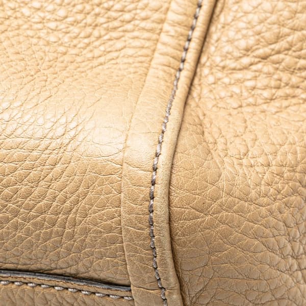 Pre-owned Gucci Medium Leather Soho Cellarius Tote Brown