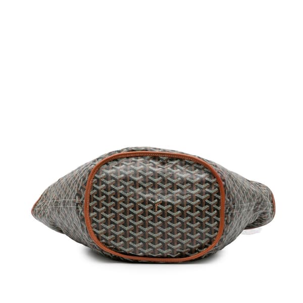 Pre-owned Goyard Goyardine Reversible Belharra Tote Black