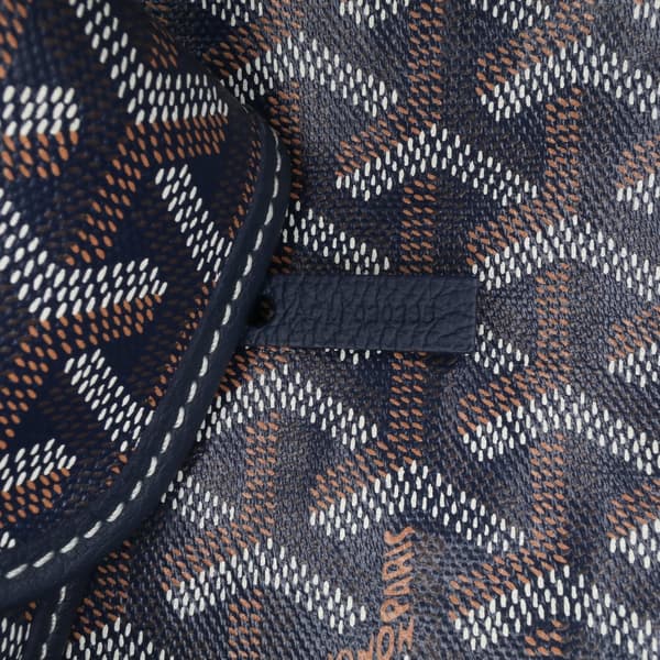 Pre-owned Goyard Goyardine Saint Louis PM Blue