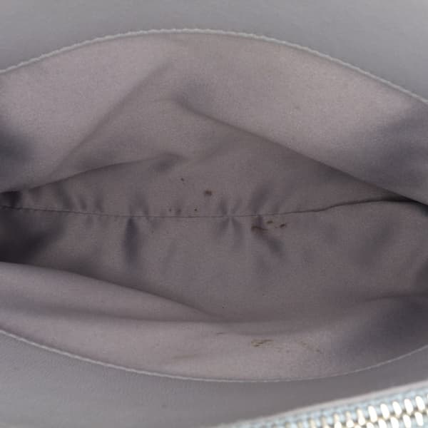 Pre-owned Chanel Quilted Lambskin x3 Accordion Tote Gray