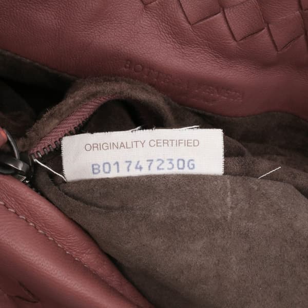Pre-owned Bottega Veneta Leather Intrecciato Tote Pink