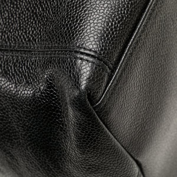 Pre-owned Chanel CC Caviar Tote Black