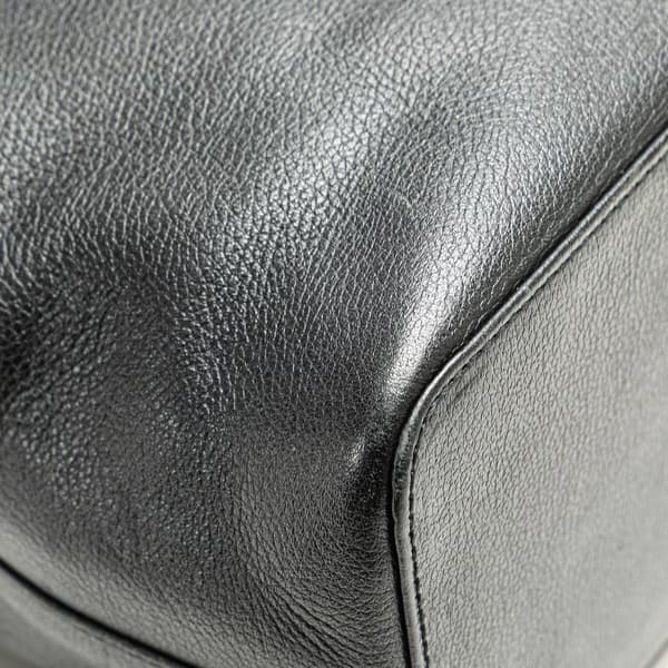 Pre-owned Burberry Leather Tote Black