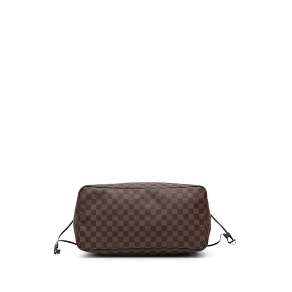 Pre-owned Louis Vuitton Damier Ebene Neverfull GM Brown