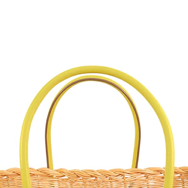 Pre-owned Hermès Osier Wicker and Swift Garden Party Picnic 36 Brown