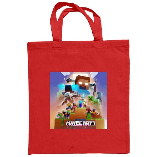 Handleveske i Tøy | Praktisk Tøyveske Minecraft