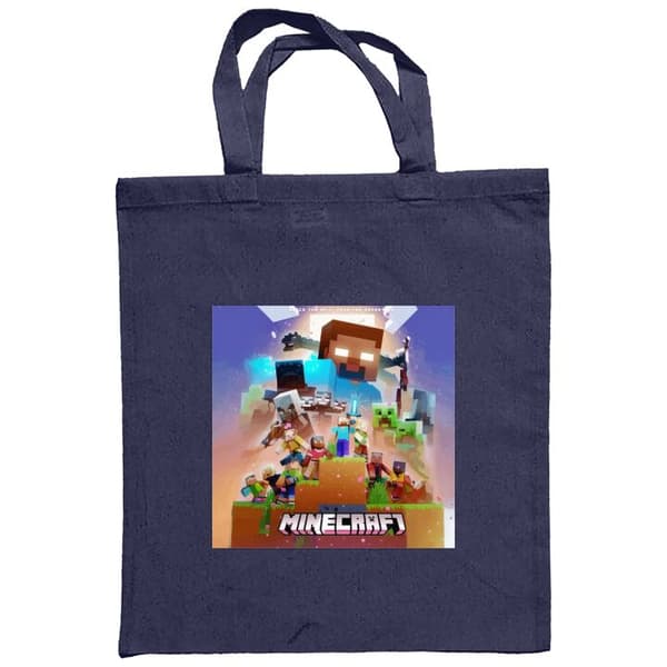 Handleveske i Tøy | Praktisk Tøyveske Minecraft