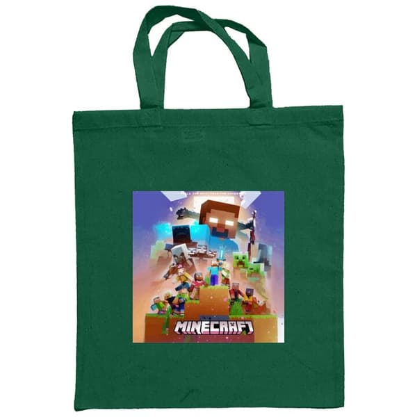 Handleveske i Tøy | Praktisk Tøyveske Minecraft